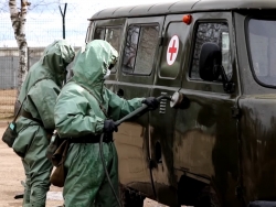 ПОДРАЗДЕЛЕНИЯ РАДИАЦИОННОЙ, ХИМИЧЕСКОЙ И БИОЛОГИЧЕСКОЙ ЗАЩИТЫ МО РФ ОКАЖУТ ПОМОЩЬ В ПРЕДОТВРАЩЕНИИ РАСПРОСТРАНЕНИЯ КОРОНАВИРУСНОЙ ИНФЕКЦИИ В АБХАЗИИ