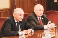ВАЛЕРИЙ БГАНБА И ВИТАЛИЙ МУТКО ОБСУДИЛИ ХОД РЕАЛИЗАЦИИ ИНВЕСТПРОГРАММЫ СОДЕЙСТВИЯ СОЦИАЛЬНО-ЭКОНОМИЧЕСКОМУ РАЗВИТИЮ АБХАЗИИ НА 2017-2019 ГОДЫ