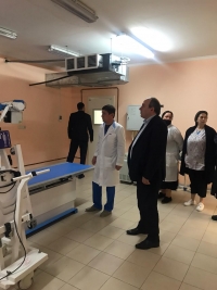МИНИСТР ЗДРАВООХРАНЕНИЯ ТАМАЗ ЦАХНАКИЯ ПРОВЕЛ ПЛАНОВУЮ ПРОВЕРКУ ГУДАУТСКОЙ ЦРБ