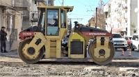 НА УЛИЦЕ АБАЗИНСКАЯ НАЧАЛИСЬ ПОДГОТОВИТЕЛЬНЫЕ РАБОТЫ ПО УКЛАДКЕ АСФАЛЬТА