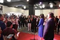 ПРЕЗИДЕНТ ПРИНЯЛ УЧАСТИЕ В ОТКРЫТИИ МУЗЕЯ В ГОСУДАРСТВЕННОМ РУССКОМ ТЕАТРЕ ДРАМЫ