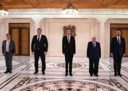 БАШАР АЛЬ-АСАД ПРИНЯЛ ПОСЛА АБХАЗИИ БАГРАТА ХУТАБА