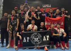 ПЕРВЫЕ В ТУРНИРЕ ПО БРАЗИЛЬСКОМУ ДЖИУ-ДЖИТСУ LAPELA LUTA X