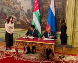 ПОДПИСАНО СОГЛАШЕНИЕ ОБ УРЕГУЛИРОВАНИИ ВОПРОСОВ ДВОЙНОГО ГРАЖДАНСТВА МЕЖДУ РЕСПУБЛИКОЙ АБХАЗИЯ И РОССИЙСКОЙ ФЕДЕРАЦИЕЙ