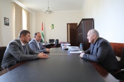 АЛЕКСАНДР АНКВАБ ПРОВЁЛ ВСТРЕЧУ С ВИЦЕ-ГУБЕРНАТОРОМ КРАСНОДАРСКОГО КРАЯ