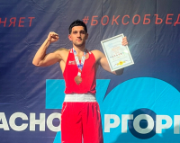 ИГОРЬ АДЛЕЙБА &ndash; БРОНЗОВЫЙ ПРИЗЕР ЧЕМПИОНАТА ЮФО ПО БОКСУ