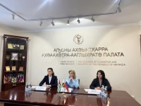В ТПП ПРОШЛА ВСТРЕЧА АБХАЗСКИХ ПРЕДПРИНИМАТЕЛЕЙ С ТОРГПРЕДОМ РОССИИ В АБХАЗИИ