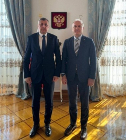 ВСТРЕЧА ИБРАХИМА АВИДЗБА С  АНДРЕЕМ БУРАВОВЫМ