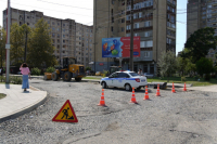ВЫЕЗДНОЕ СОВЕЩАНИЕ НА МЕСТЕ РАБОТ ПО УКЛАДКЕ АСФАЛЬТА В НОВОМ МИКРОРАЙОНЕ СТОЛИЦЫ