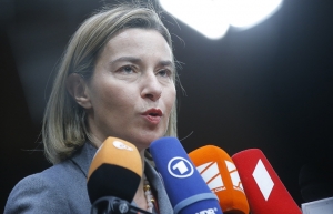 МОГЕРИНИ: РЕШЕНИЯ ЕС ПО САНКЦИЯМ ПРОТИВ РФ НЕ БУДУТ УВЯЗАНЫ С ПОЗИЦИЕЙ ВАШИНГТОНА