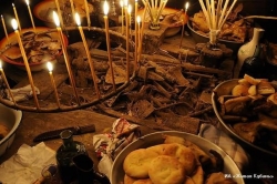 В НОЧЬ С 13 НА 14 ЯНВАРЯ   В АБХАЗИИ ОТМЕЧАЮТ  ДЕНЬ СОТВОРЕНИЯ  МИРА -  АЖЬЫРНЫХУА