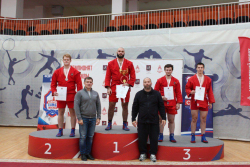 САНДРО ЗУХБА &ndash; БРОНЗОВЫЙ ПРИЗЕР ЧЕМПИОНАТА МОСКВЫ ПО БОЕВОМУ САМБО
