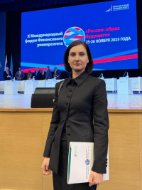 ПРЕДСТАВИТЕЛЬНИЦА АГУ ПРИНЯЛА УЧАСТИЕ В ФОРУМЕ &laquo;РОССИЯ: ОБРАЗ БУДУЩЕГО&raquo;