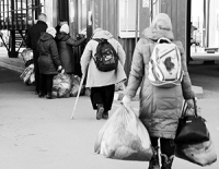 ДНР И ЛНР ОБЪЯВИЛИ ОБ ЭВАКУАЦИИ МИРНЫХ ЖИТЕЛЕЙ В РОССИЮ