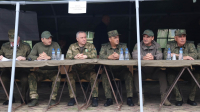 В АБХАЗИИ ПРОХОДЯТ ПРАКТИЧЕСКИЕ ЗАНЯТИЯ С БОЕВОЙ СТРЕЛЬБОЙ