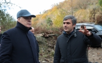 ПРЕЗИДЕНТ ПОСЕТИЛ СЕЛА СУХУМСКОГО РАЙОНА