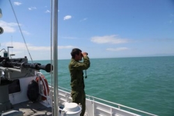 В ЭТОМ ГОДУ СНИЗИЛОСЬ  ЧИСЛО НАРУШЕНИЙ ПОГРАНИЧНОГО РЕЖИМА НА МОРСКОМ УЧАСТКЕ И ПРАВИЛ ВЫХОДА В МОРЕ