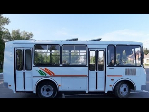 ДЛЯ СЕЛА ЛАПСТАРХА ПРИОБРЕЛИ НОВЫЙ ШКОЛЬНЫЙ АВТОБУС